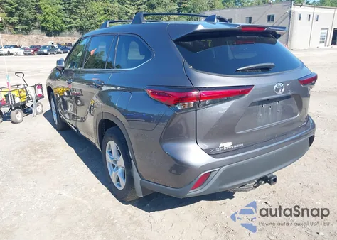 2021 Toyota Highlander Le из США, поврежденный, VIN 5TDBZRBH1MS537565